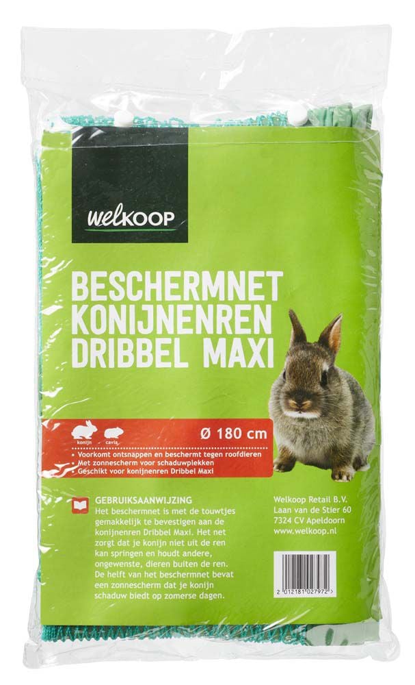 Welkoop Dribbel Maxi Konijnenren - Beschermnet