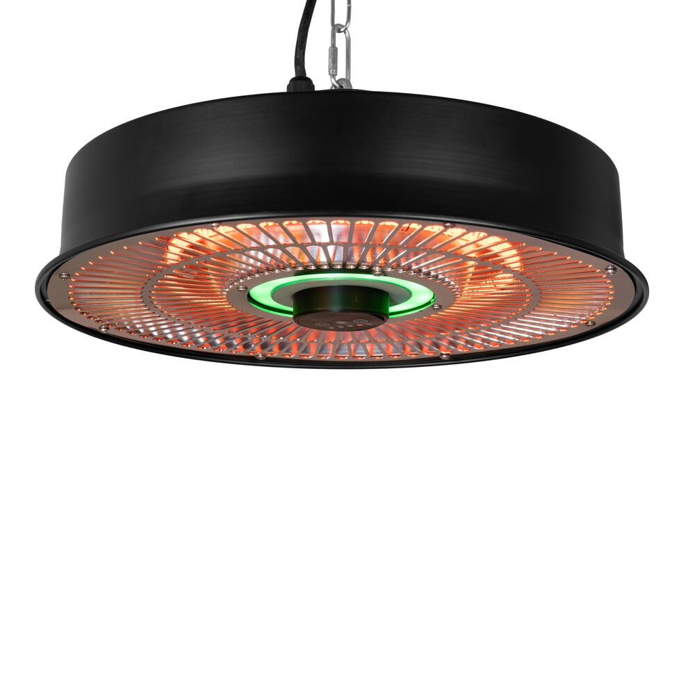 Eurom 1500 RC - Hangende terrasverwarmer - Zwart - 1500 W