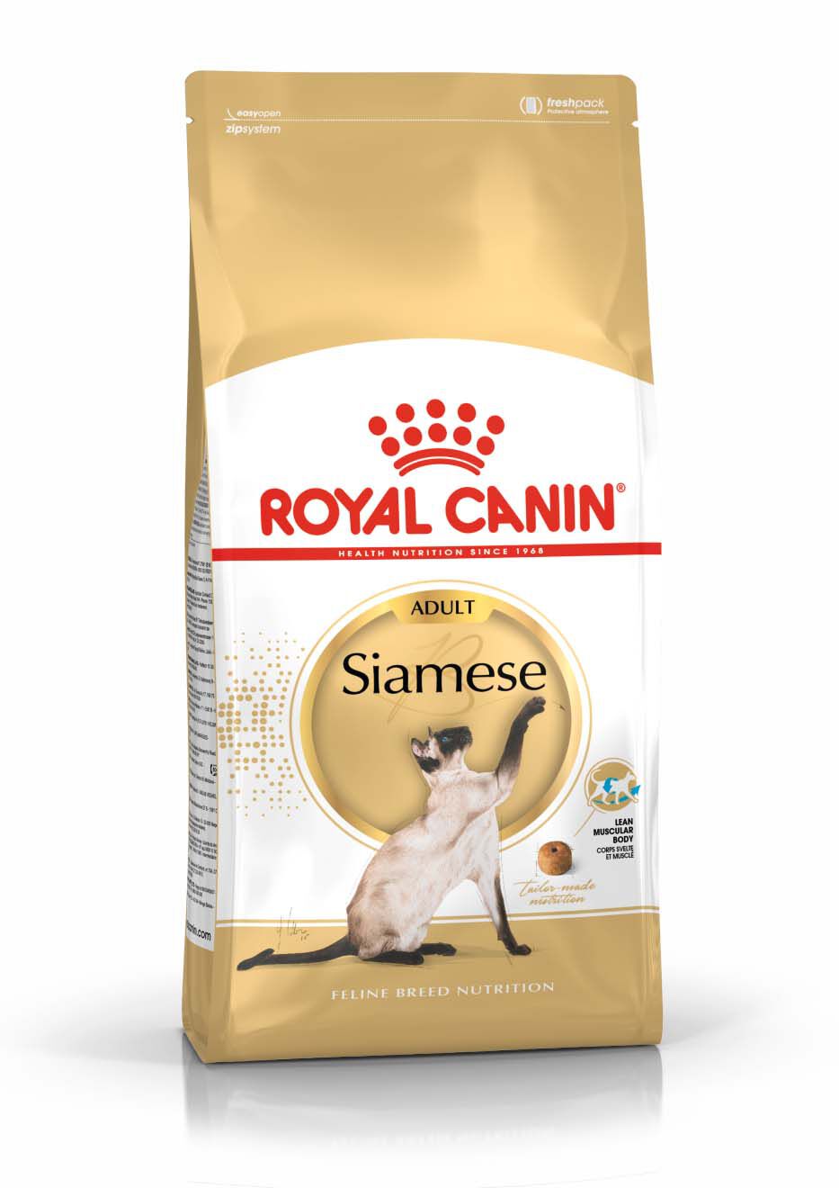 Royal Canin Siamese Adult - Kattenvoer - 4 Kilogram - Gevogelte
