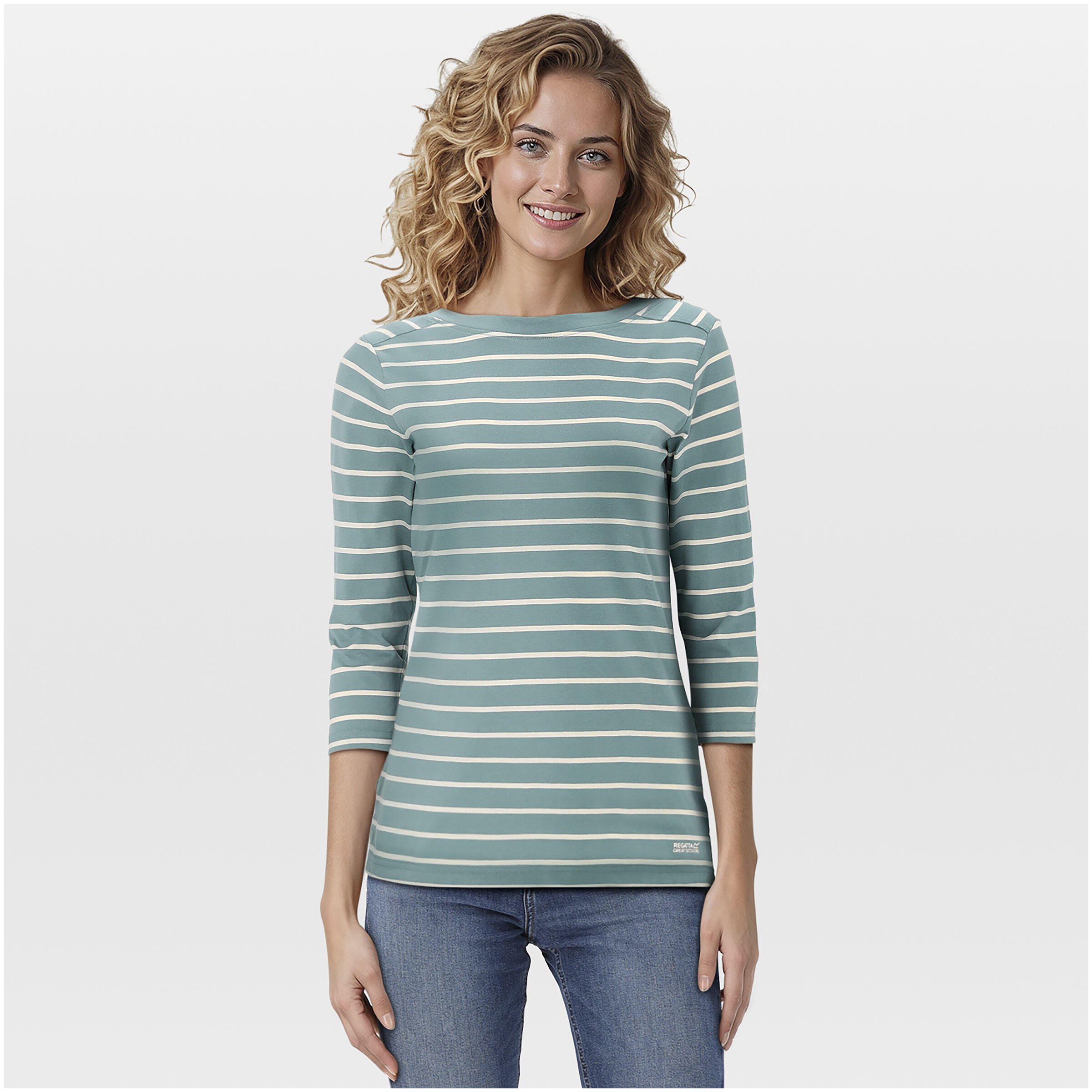 Regatta Bayletta - T-shirt - Groen - 40 Regatta Bayletta - T-shirt - Groen - 40