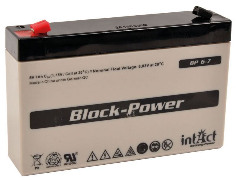 Gallagher tbv S17/S27 - Batterij - 7Ah - 9V