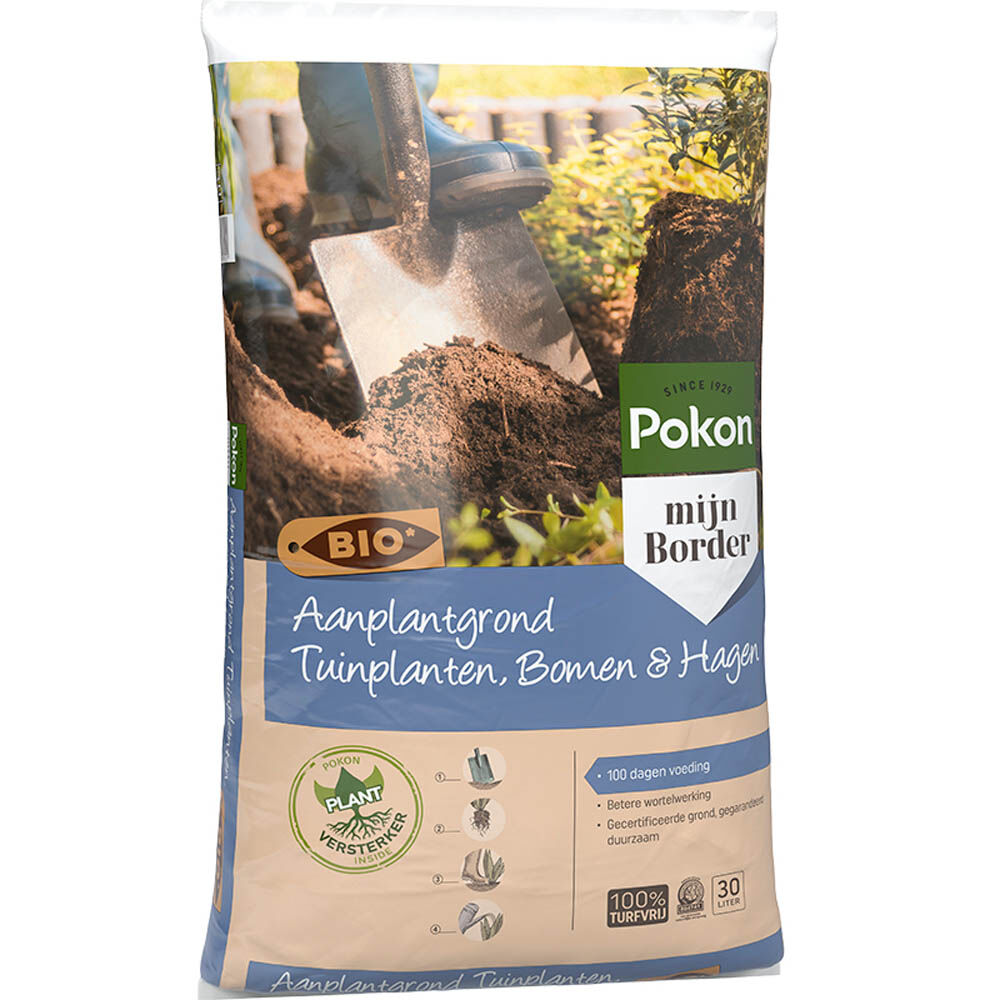 Pokon Bio aanplantgrond - Potgrond - 30 Liter Pokon Bio aanplantgrond - Potgrond - 30 Liter