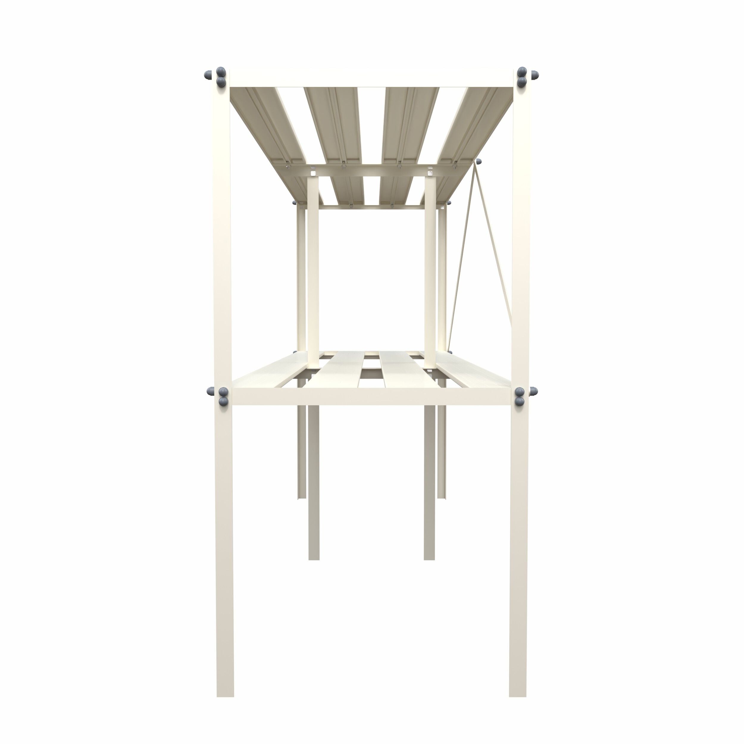 Royal Well - Kweektafel - Wit - 90x185x45 cm