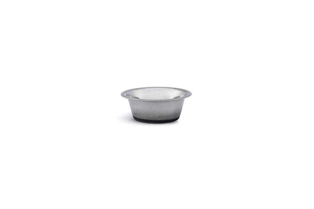 Beeztees Steeldish Antislip - Voerbak - Zilver - 11 cm Beeztees Steeldish Antislip - Voerbak - Zilver - 11 cm