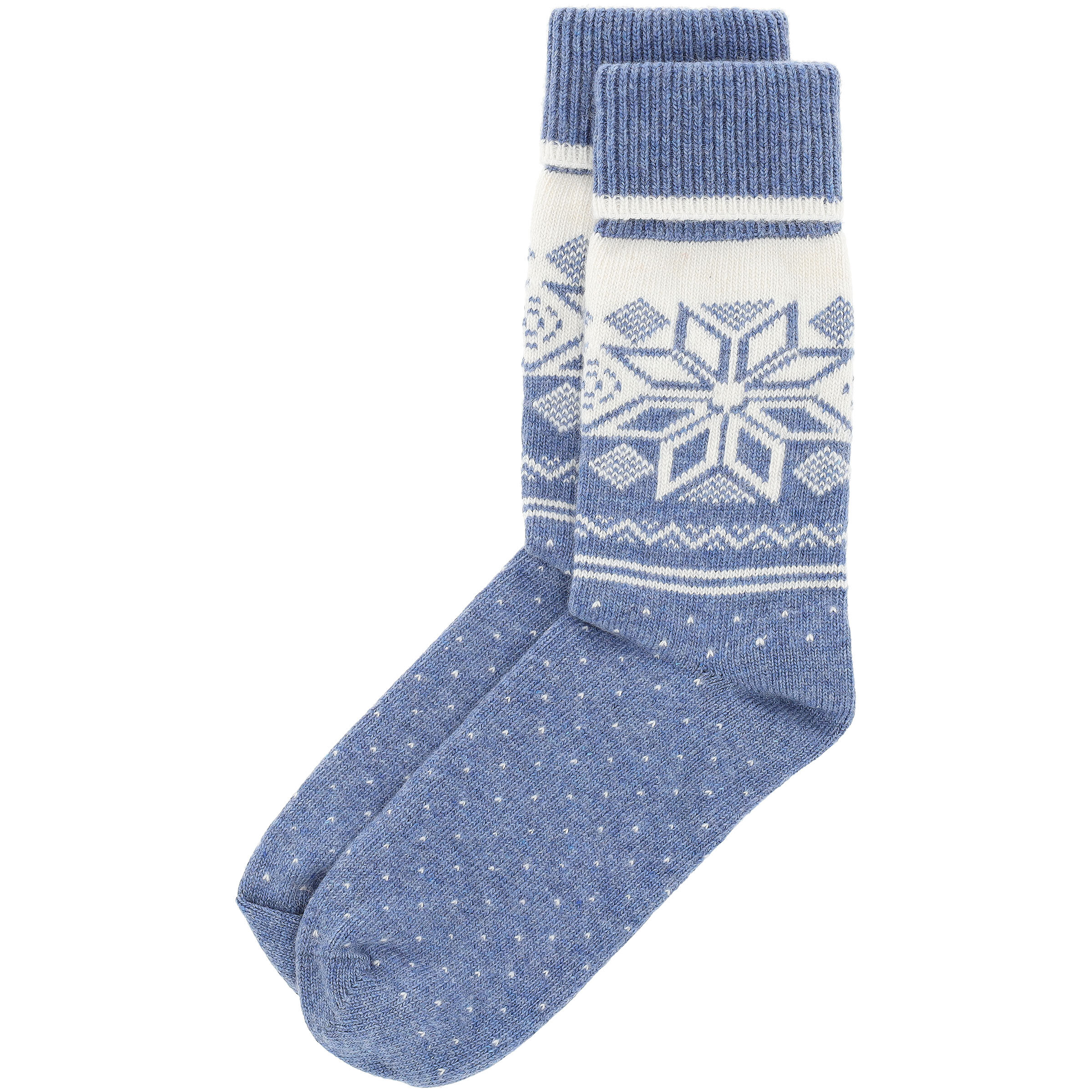 Welkoop Huissokken - Wol - Blauw
