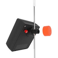 Gallagher Solar S12  Incl. Lithium Batterij met gratis Standaard - Solar schrikdraadapparaat - 16.5 cm - 14 cm