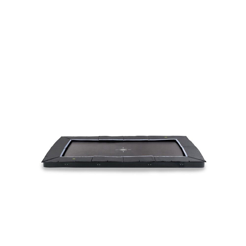 EXIT Dynamic groundlevel - Trampoline - Zwart - 275x458 cm