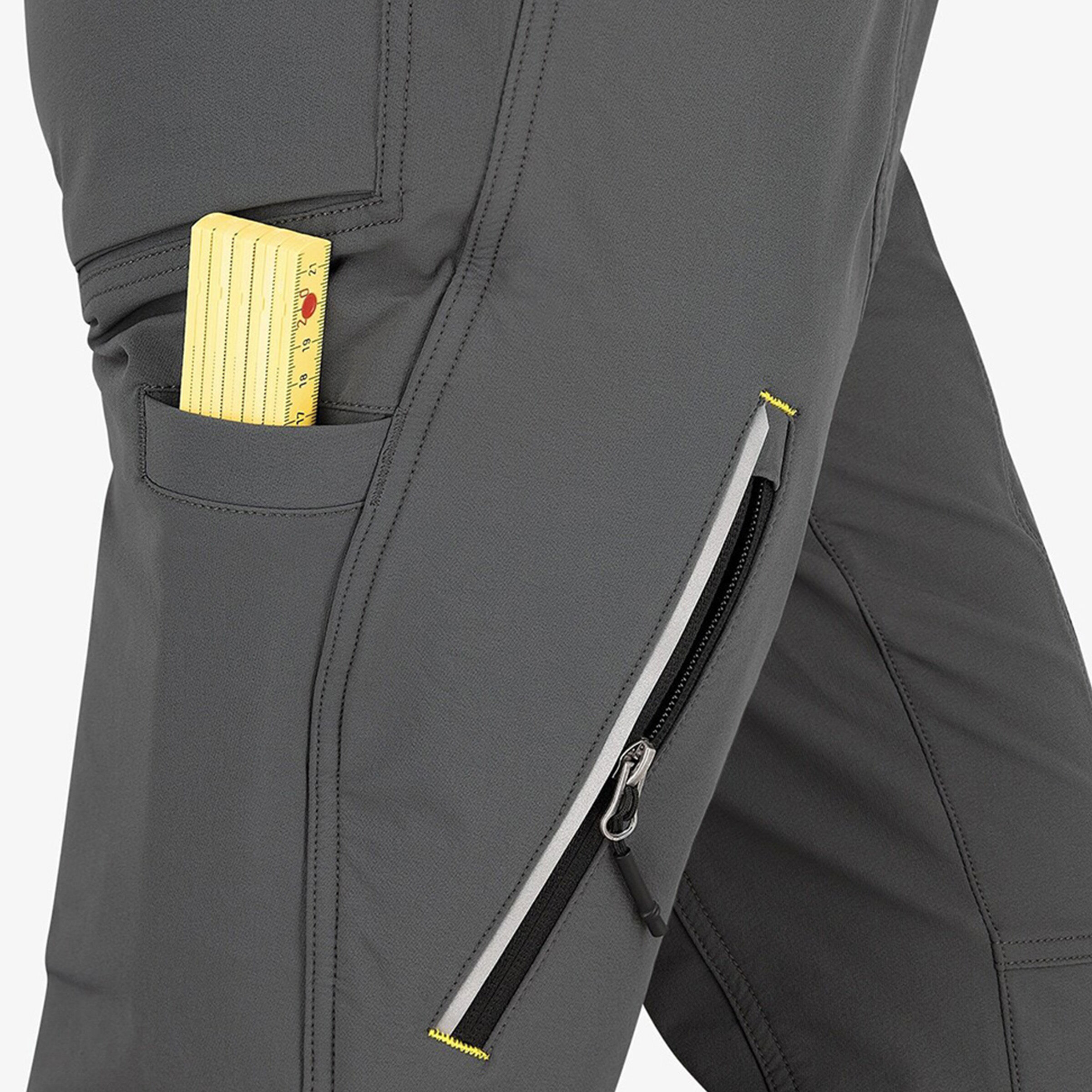 Safety Jogger Deneb WI77 Full Stretch - Werkbroek - Grijs - 34