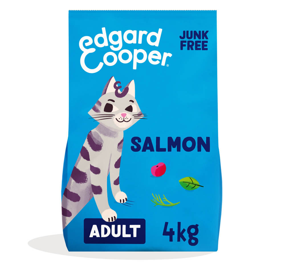 Edgard & Cooper Brokjes - Kattenvoer - 4000 Gram - zalm Edgard & Cooper Brokjes - Kattenvoer - 4000 Gram - zalm