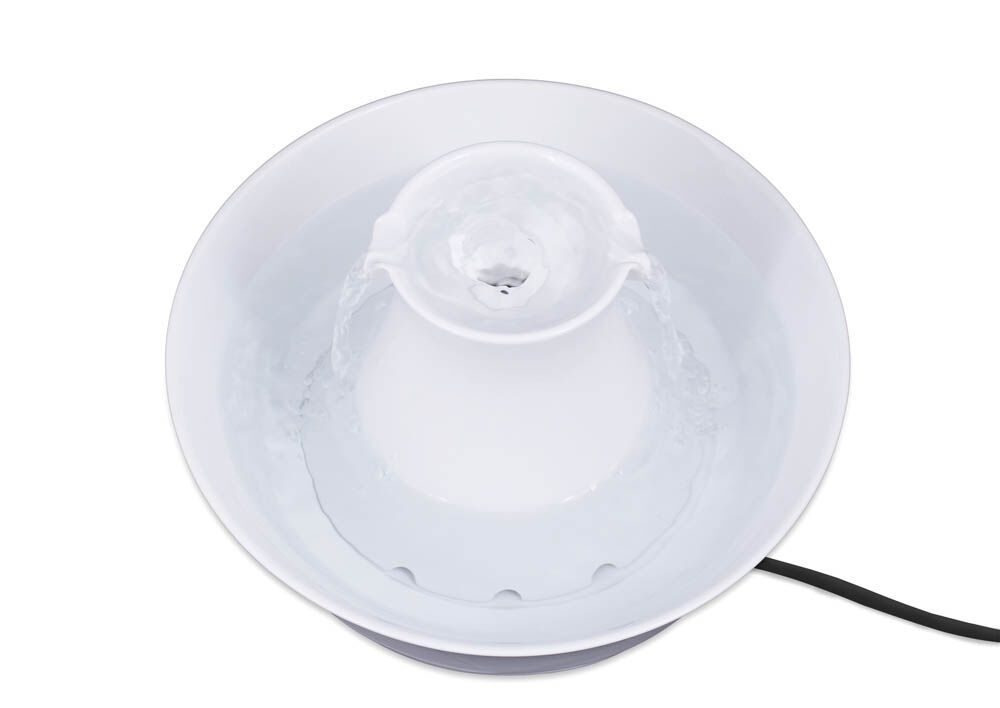 Petsafe Avalon - Keramische drinkfontein - Wit - 31x23x23 cm