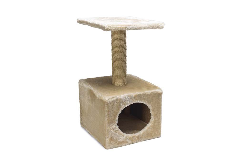 BEEZTEES Christa - Krabpalen & Krabplanken - Beige - 32x32x60 cm