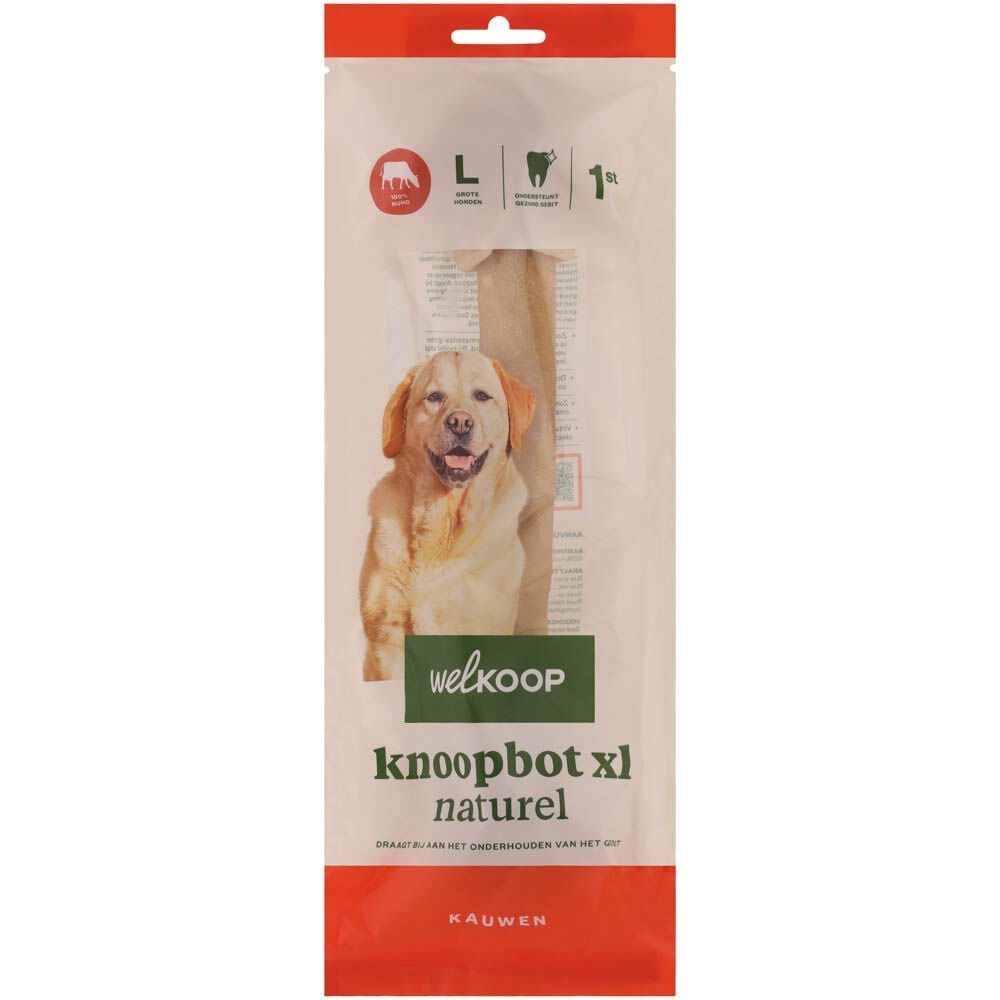 Welkoop - Knoopbot XL - Naturel - rund - XL