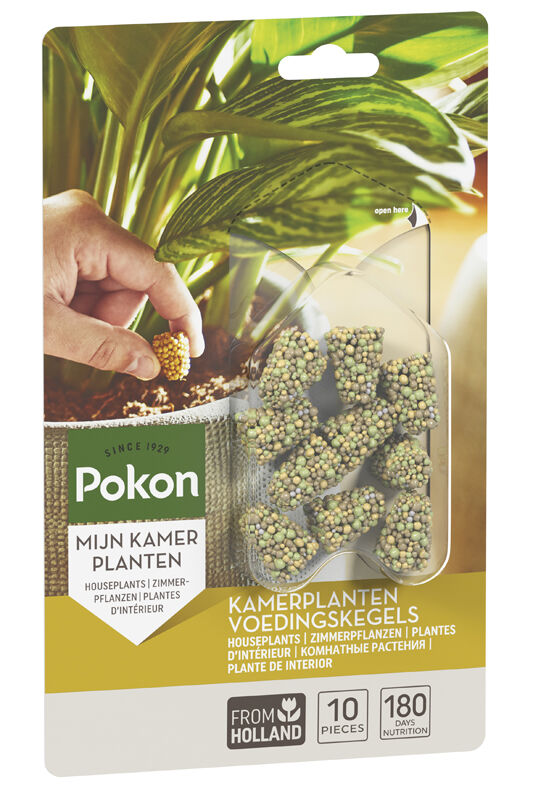Pokon Kamerplanten voedingskegels - Siertuinmeststof Pokon Kamerplanten voedingskegels - Siertuinmeststof