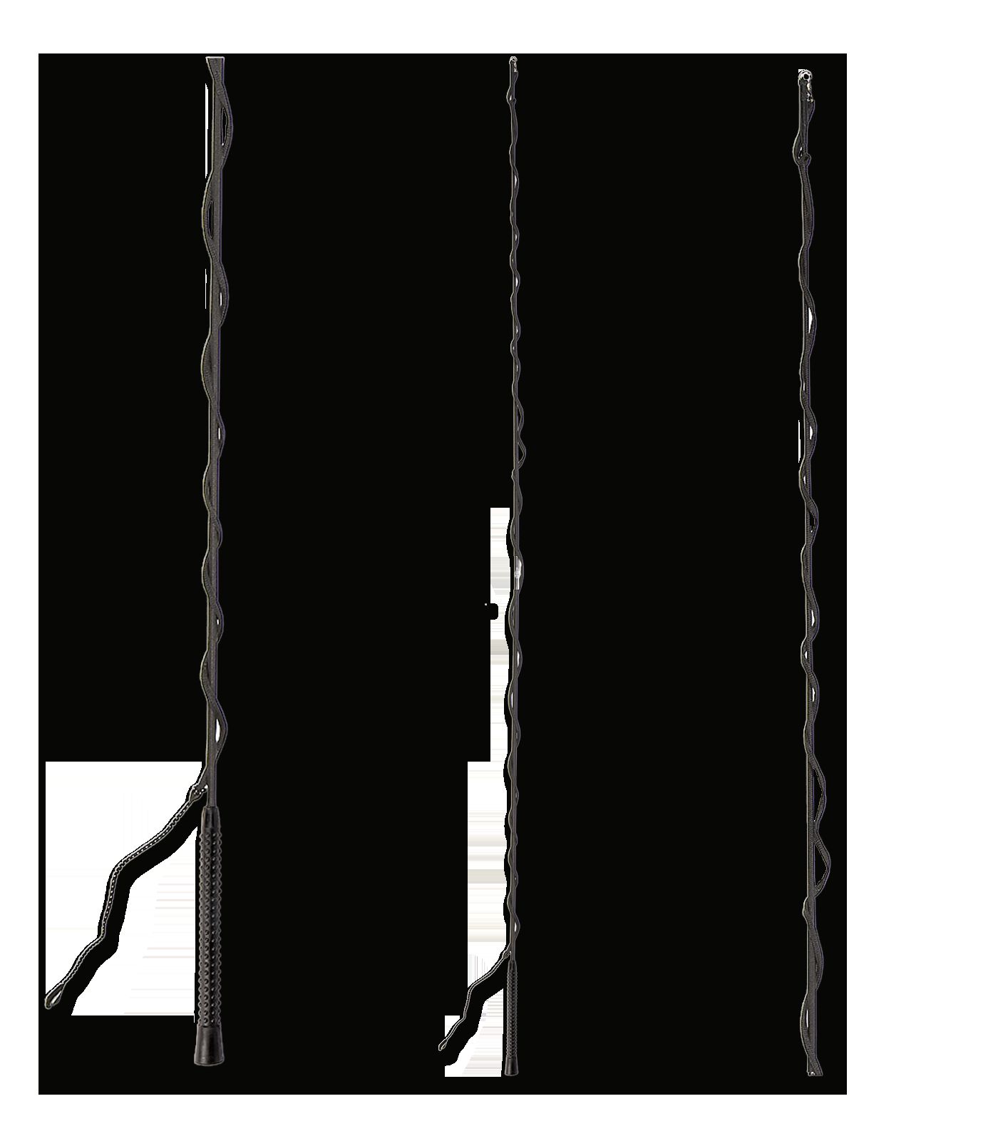 Waldhausen Longeerzweep - Zwart - 180 cm Waldhausen Longeerzweep - Zwart - 180 cm