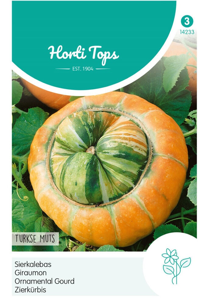 Hortitops Sierkalebas Turkse Muts - Bloemzaden Hortitops Sierkalebas Turkse Muts - Bloemzaden