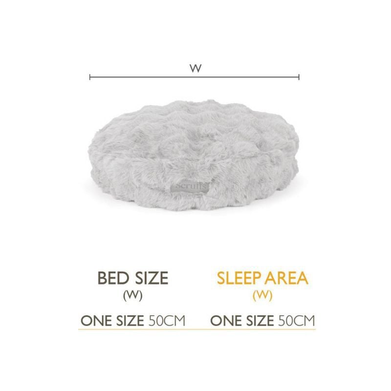 Scruffs Alpine - Kattenmand - Wit - 12x50x50 cm - XS