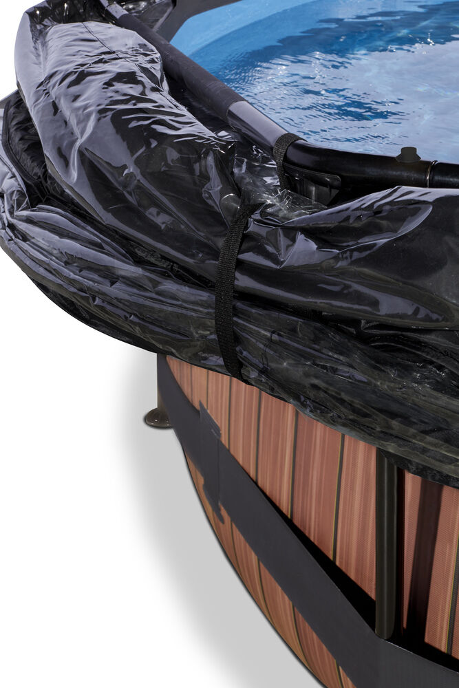 Exit Wood - Zwembad met Overkapping - Timber - 300 cm