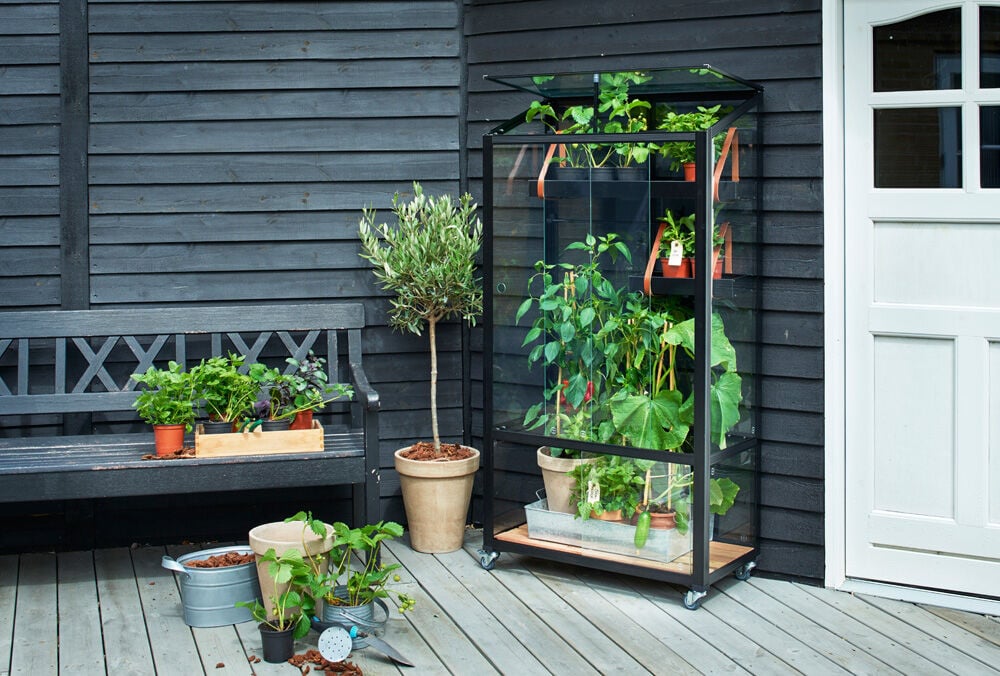 Juliana City  - Muurkas - Zwart - Veiligheidsglas