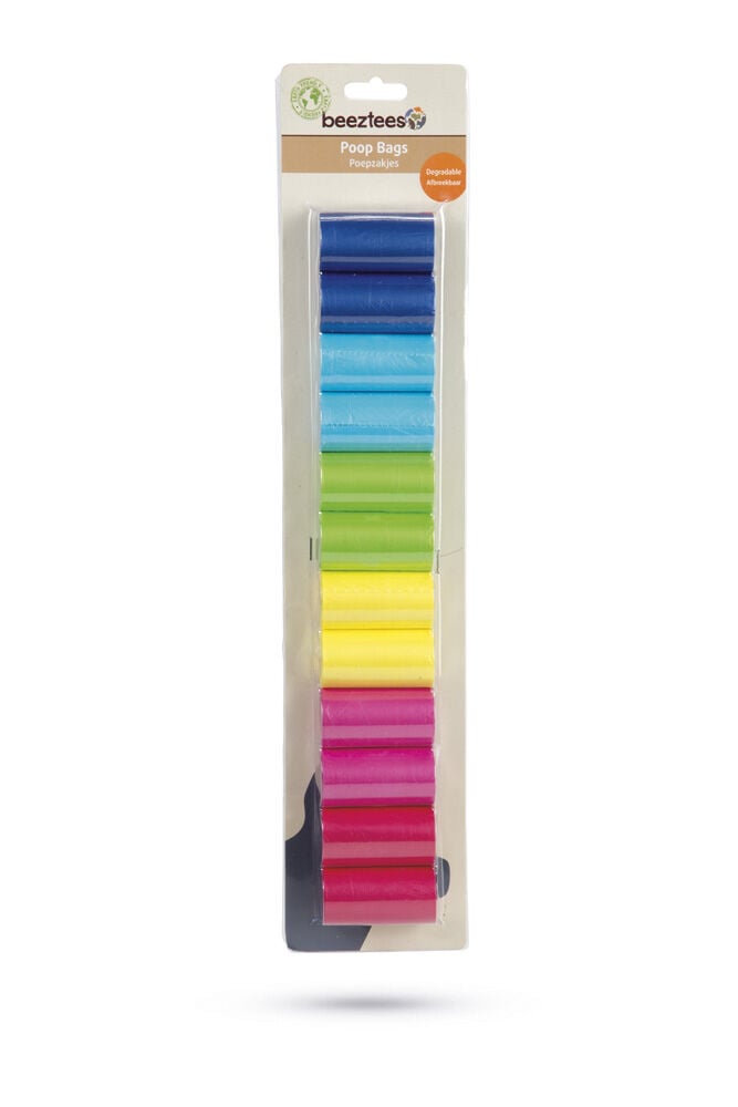 Beeztees Navulling Poepzakhouder Regenboog - multi - 12 Stuks Beeztees Navulling Poepzakhouder Regenboog - multi - 12 Stuks