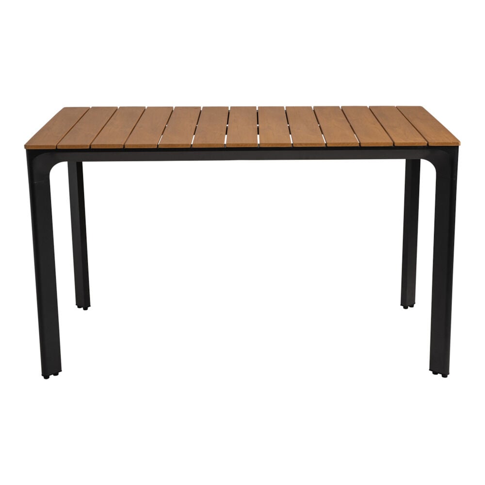 Lesli Living Arezzo - Tuintafel - Teaklook - 1x130x70 cm