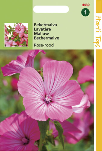 Hortitops Bekermalva Rose-Rood - Bloemzaden
