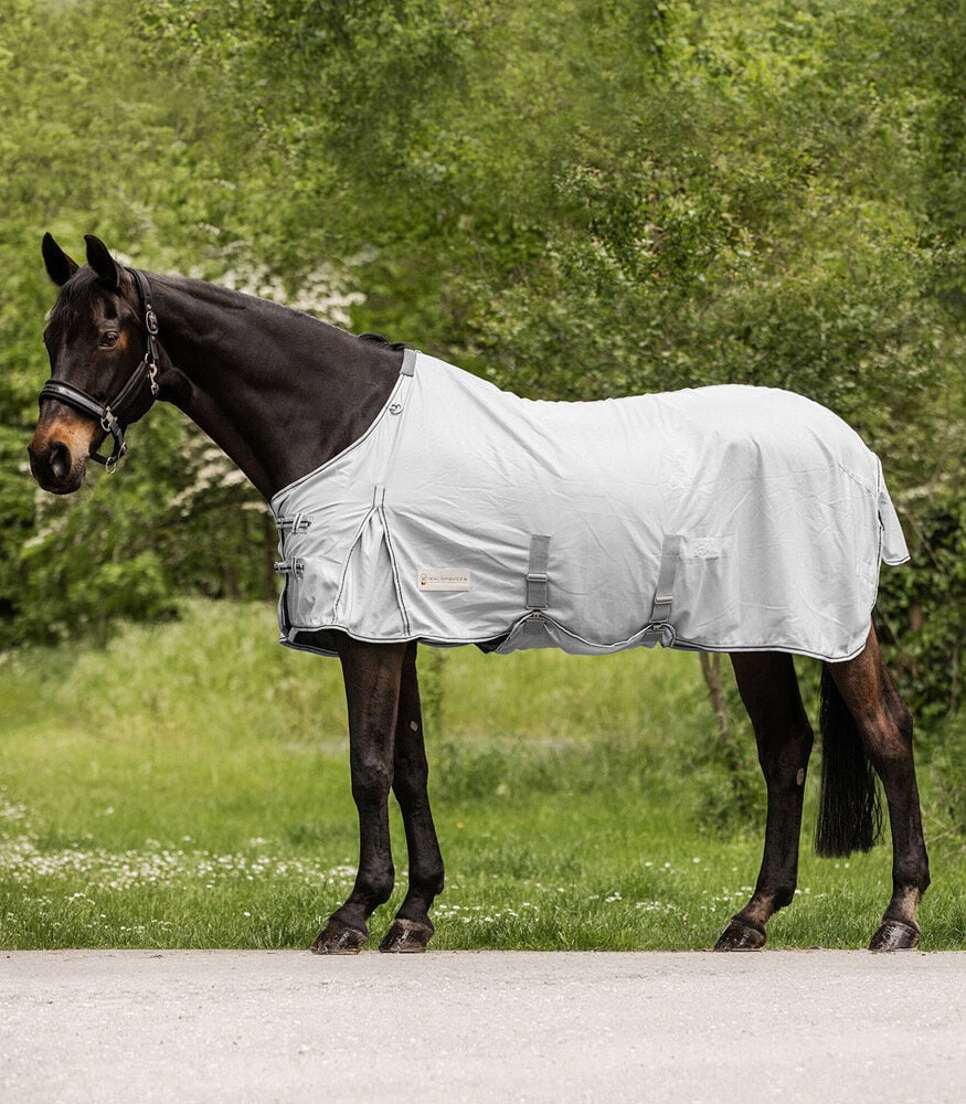 Waldhausen Protect - Vliegendeken Paard - Zilver - 115/165 Waldhausen Protect - Vliegendeken Paard - Zilver - 115/165