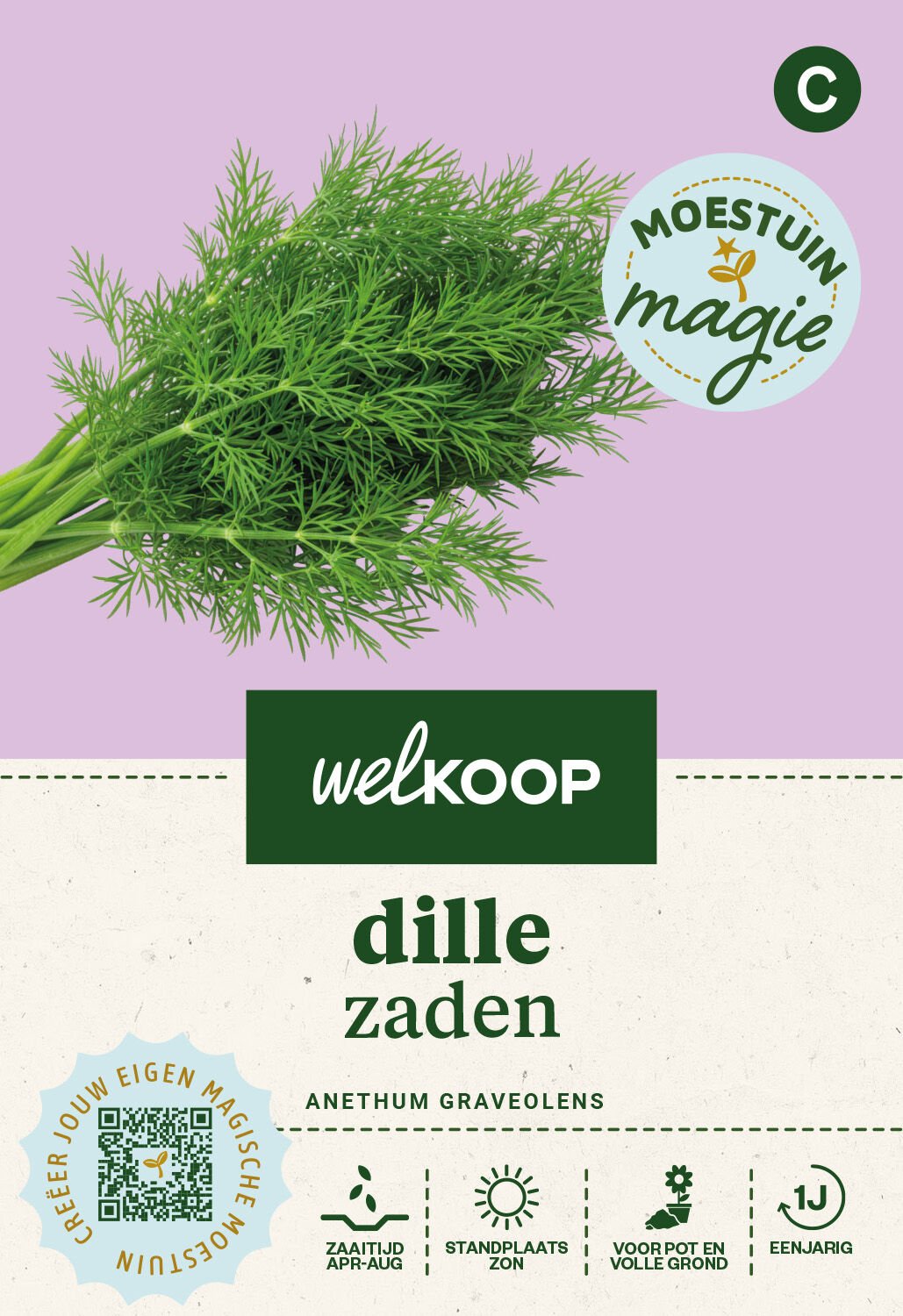 Welkoop Moestui Magie - Dille Zaden - 2 Gram Welkoop Moestui Magie - Dille Zaden - 2 Gram