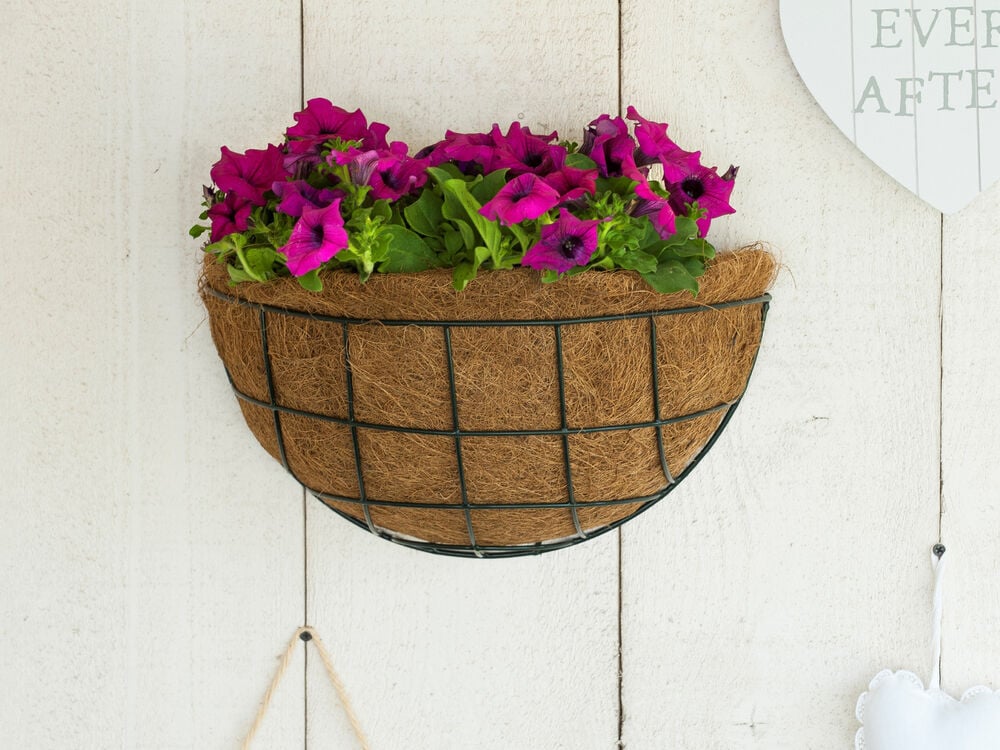 Nature  Kokosinlegvel - Hanging basket - Naturel - 34 cm