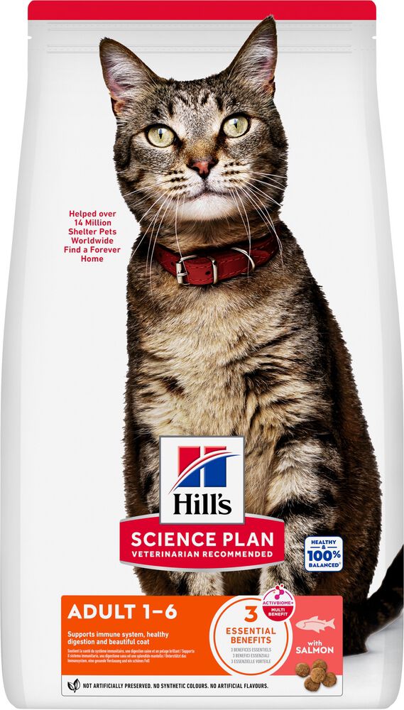 Hill's Science Plan Adult - Kattenvoer - 1.5 Kilogram - zalm Hill's Science Plan Adult - Kattenvoer - 1.5 Kilogram - zalm