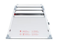 4Pets Pro 4 - Autobench hond - chroom - 66x81.5x83.5 cm - M