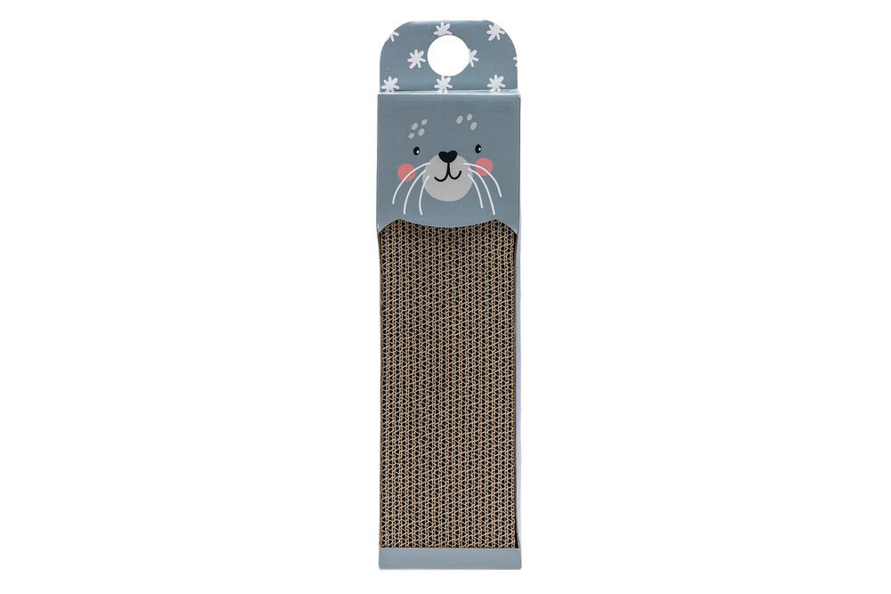 Beeztees Zeehond - Krabplank - Blauw - 1x45x1 cm Beeztees Zeehond - Krabplank - Blauw - 1x45x1 cm
