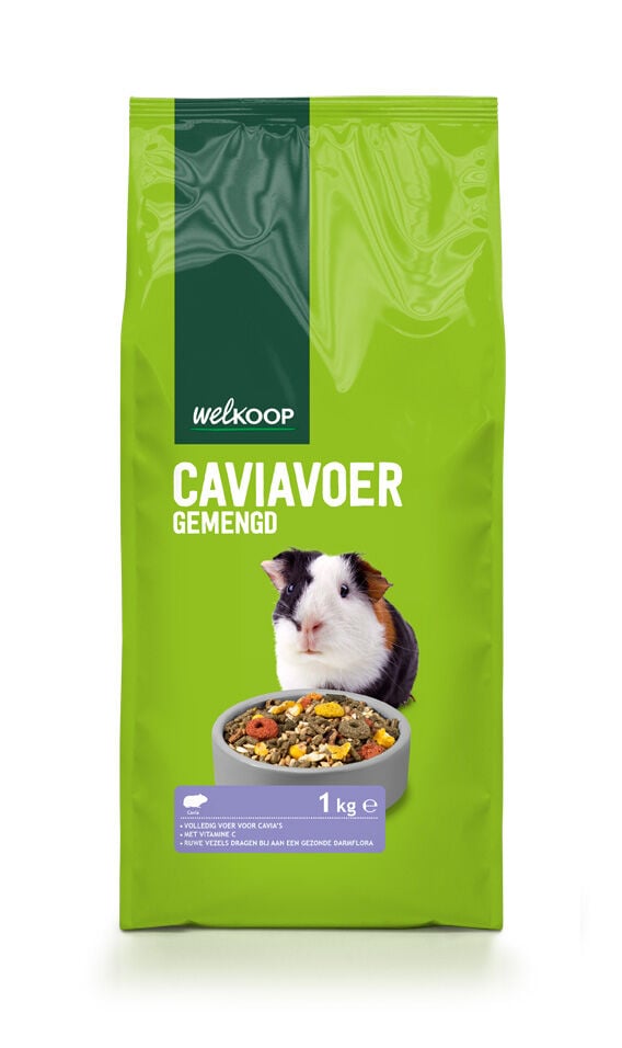 Welkoop Caviavoer gemengd - 1 Kilogram Welkoop Caviavoer gemengd - 1 Kilogram