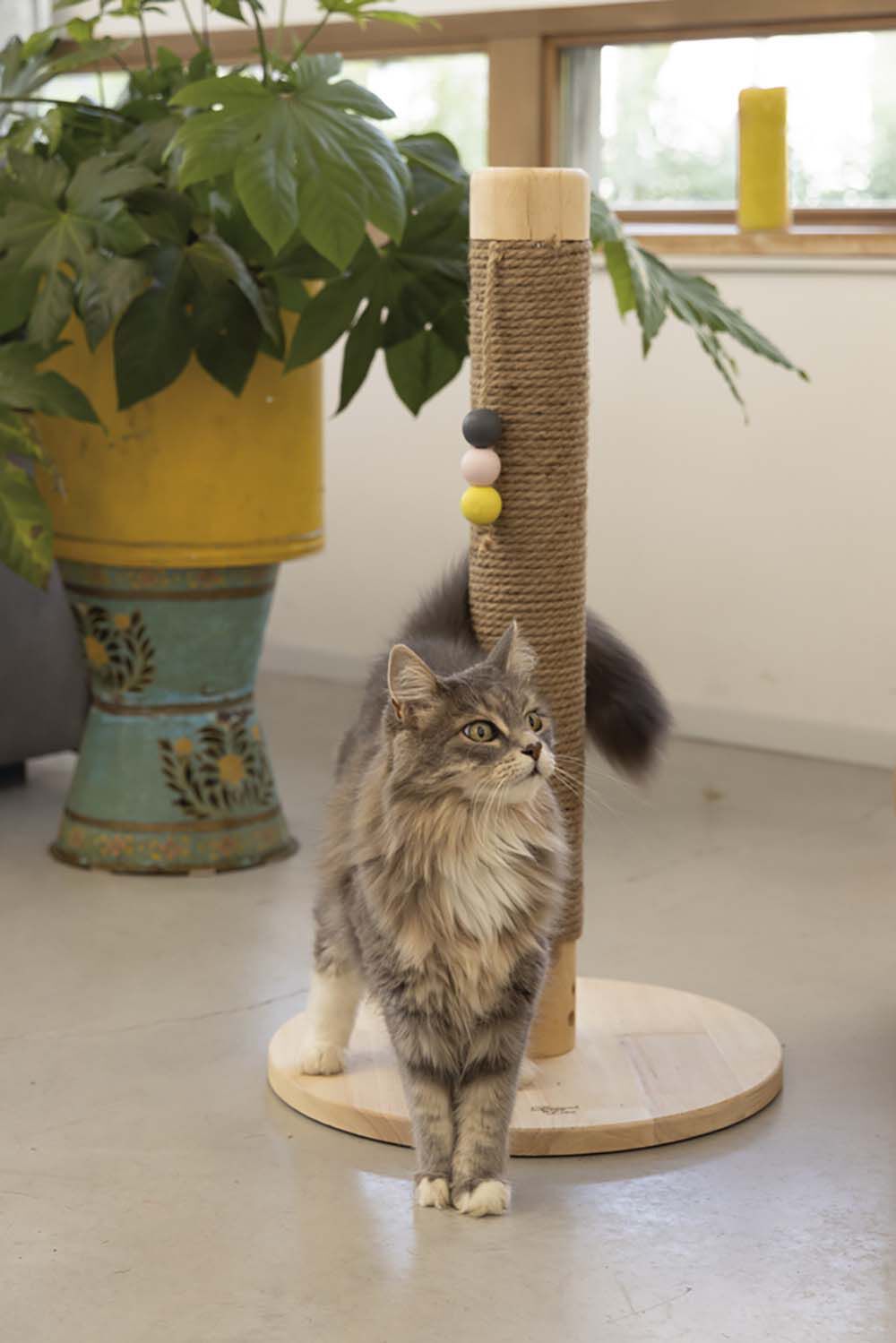 Designed by Lotte Sinora - Krabpaal - Zand - 70.2x40x40 cm