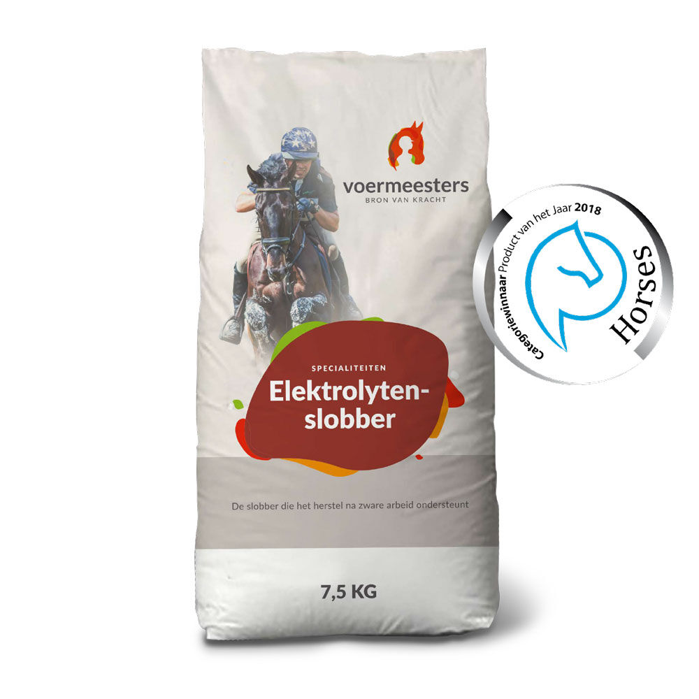 Voermeesters Elektrolyten Slobber - Specialiteit - 7.5 Kilogram - Zak