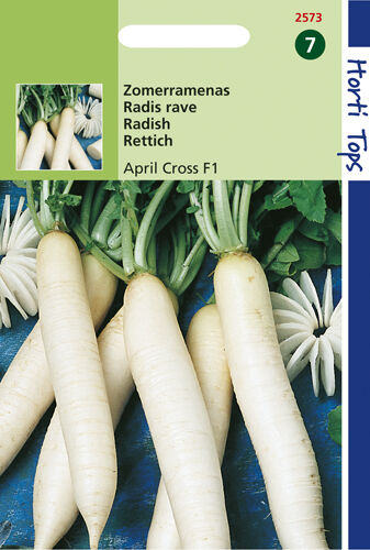 Hortitops Ramenas Raphanus sativus April Cross F1 - Groentezaden