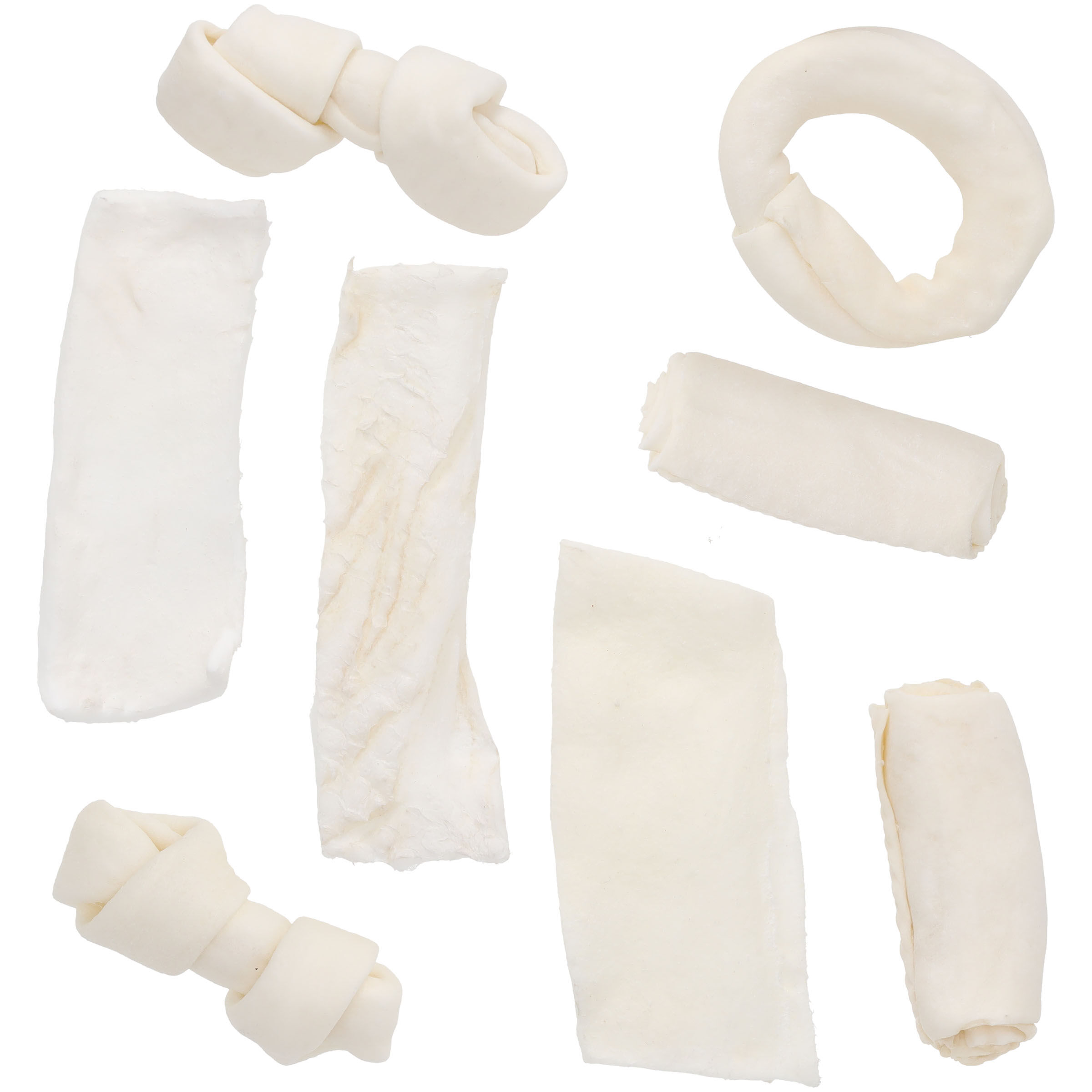 Welkoop Runderhuid - Snack mix - Hondensnack - 1 Stuks - rund