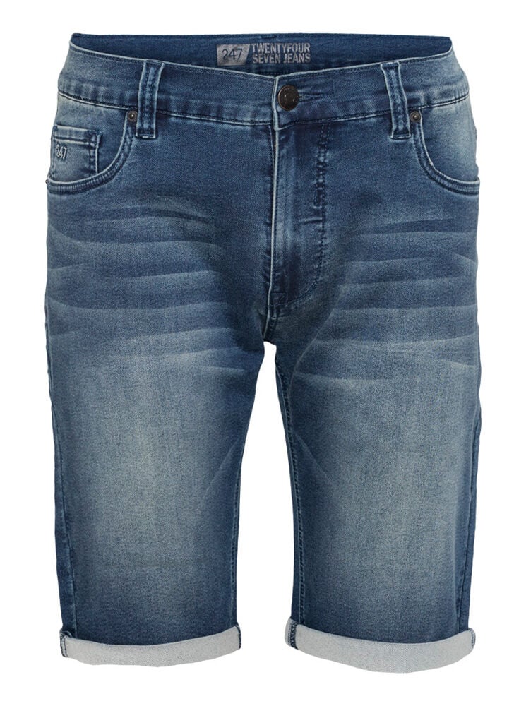 247 Jeans Elm Short - Korte spijkerbroek - Denim blauw - 29 247 Jeans Elm Short - Korte spijkerbroek - Denim blauw - 29