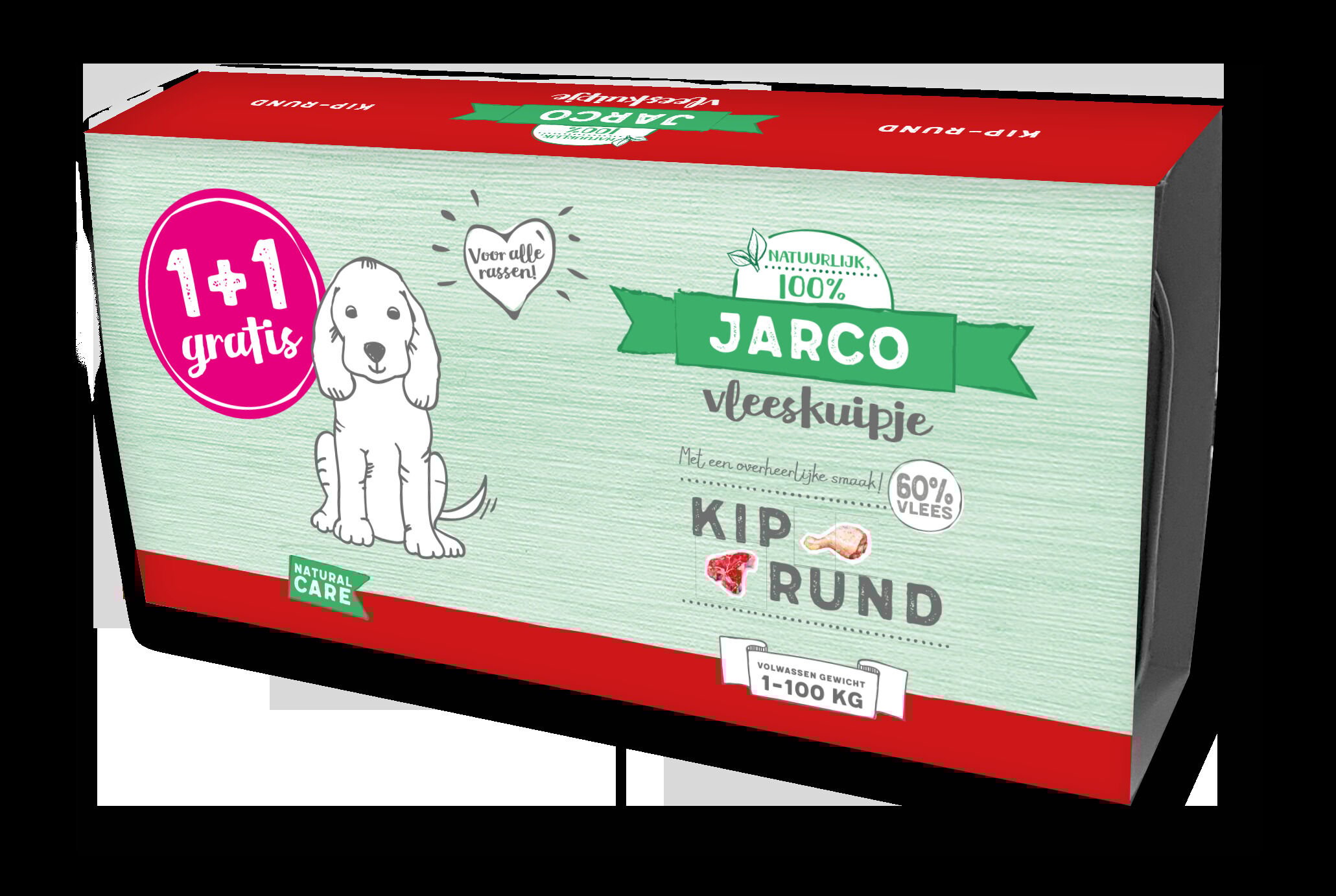 Jarco Dog Alu - Hondenvoer - 300 Gram - rund, kip Jarco Dog Alu - Hondenvoer - 300 Gram - rund, kip