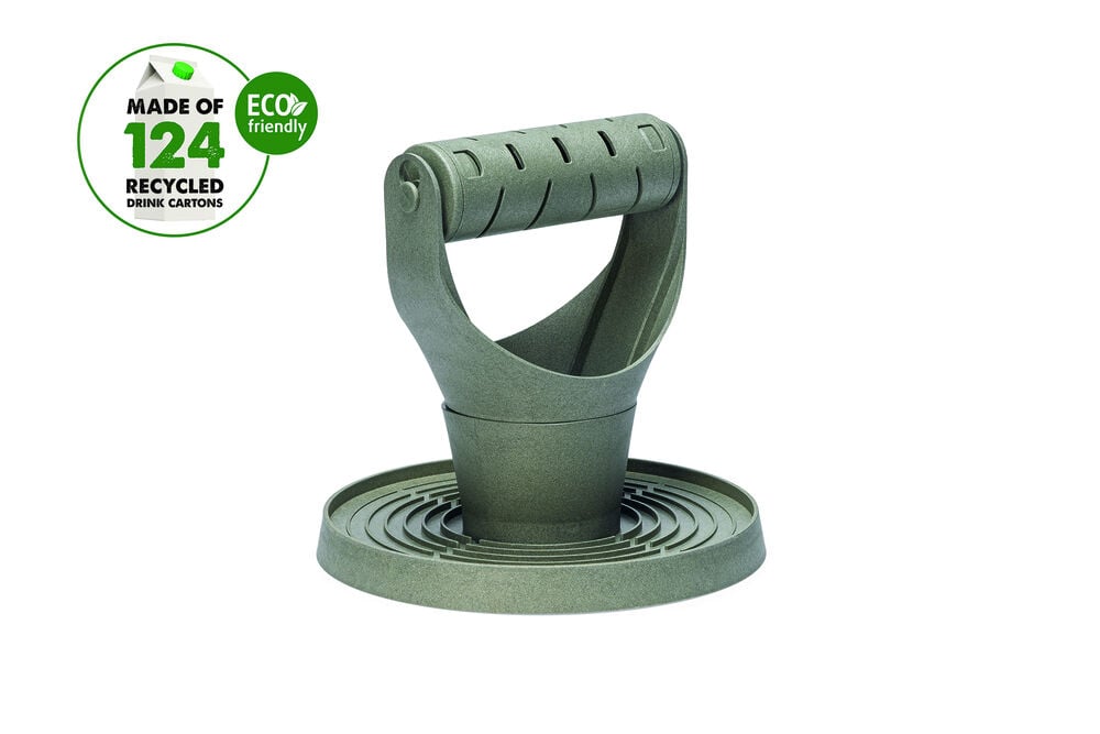 Beeztees Snacktoren - Kippenvoerbak - Grijs Groen - 32.5x30x30 cm