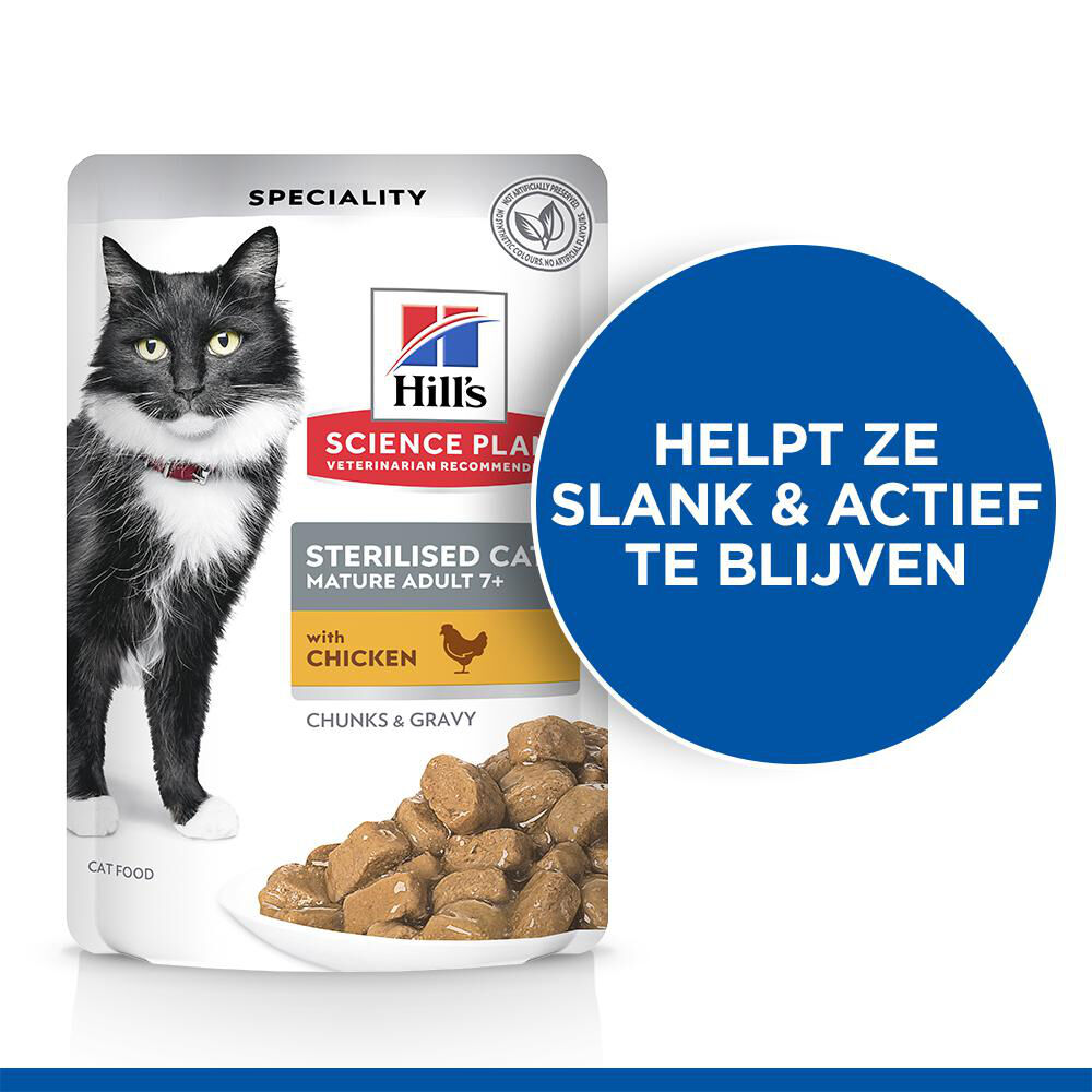 Hill's Science Plan Sterilised Web - Kattenvoer - 1020 Gram