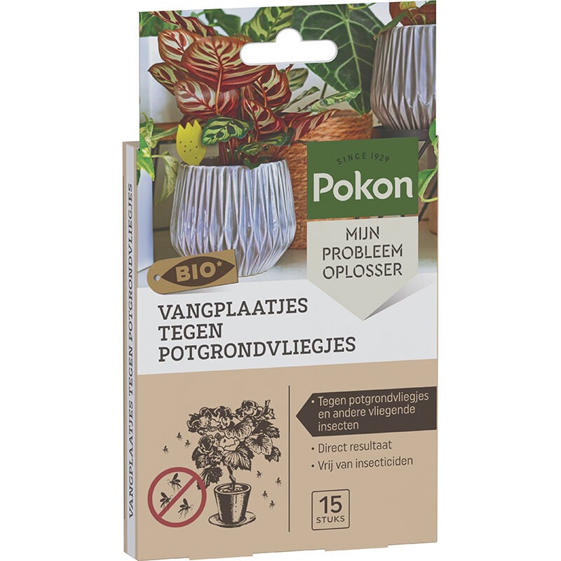 POKON Bio Tegen Potgrondvliegjes - Vangplaatjes