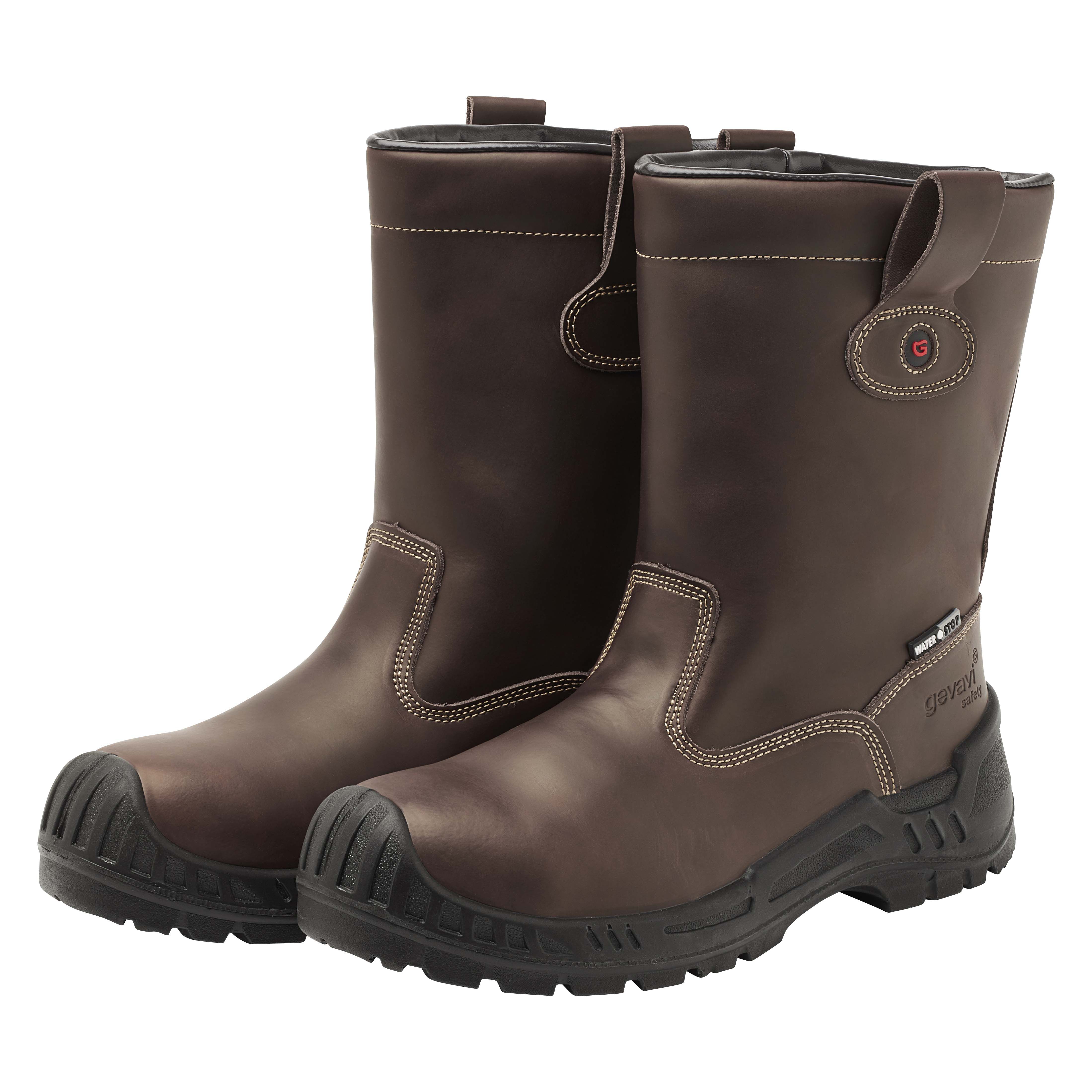 Gevavi GS91 Bari - Werklaarzen - Donkerbruin - 45