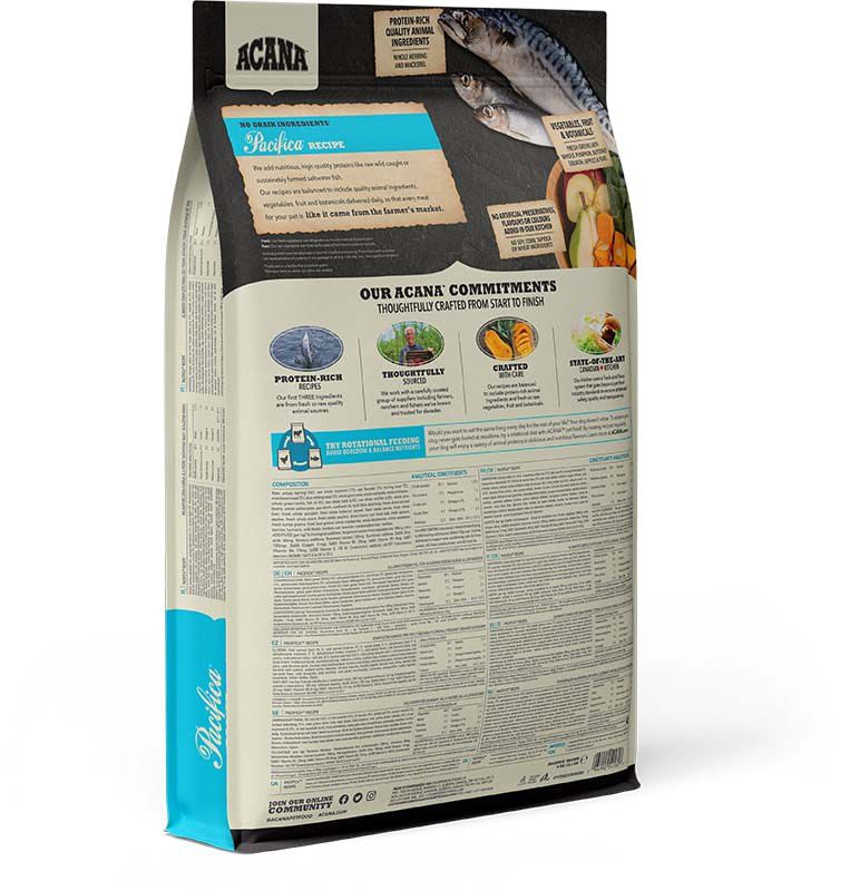 Acana Regionals Pacifica Dog Highest proteïn - Hondenvoer - 2 Kilogram - haring, vis
