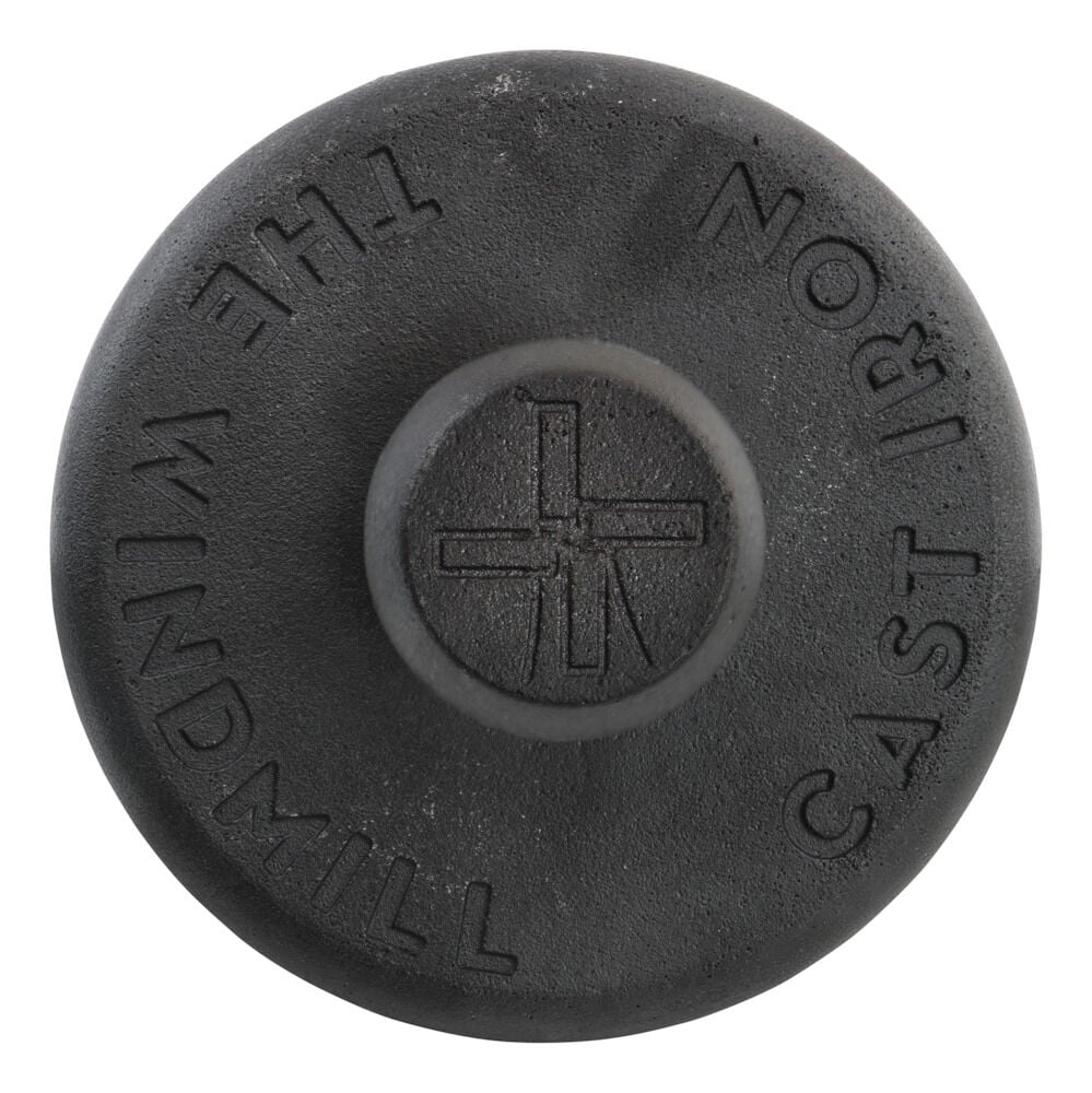 The Windmill Cast Iron - Smashburger tool - Zwart