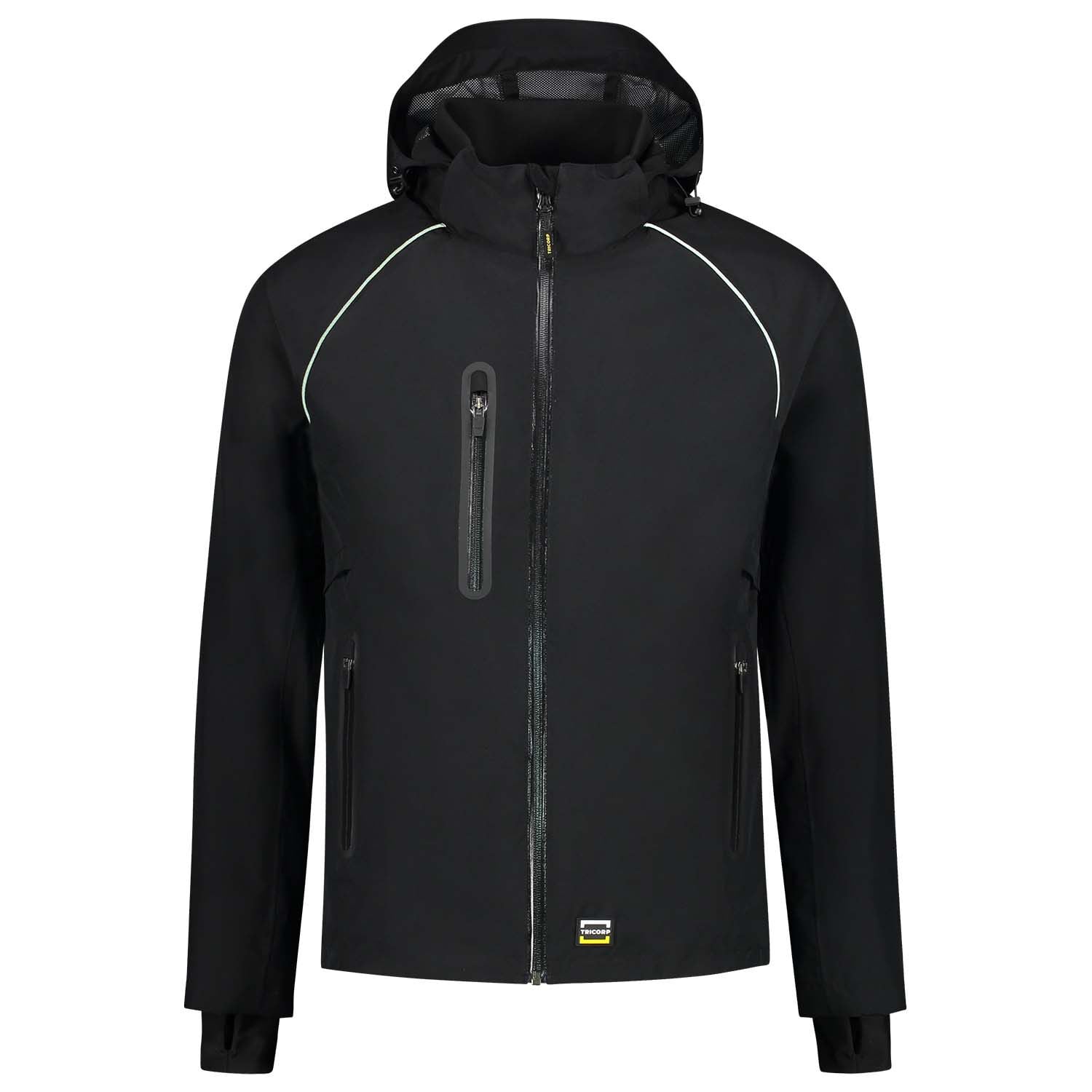 Tricorp Tech Shell 402018 - Werkjas - Zwart - 3XL Tricorp Tech Shell 402018 - Werkjas - Zwart - 3XL