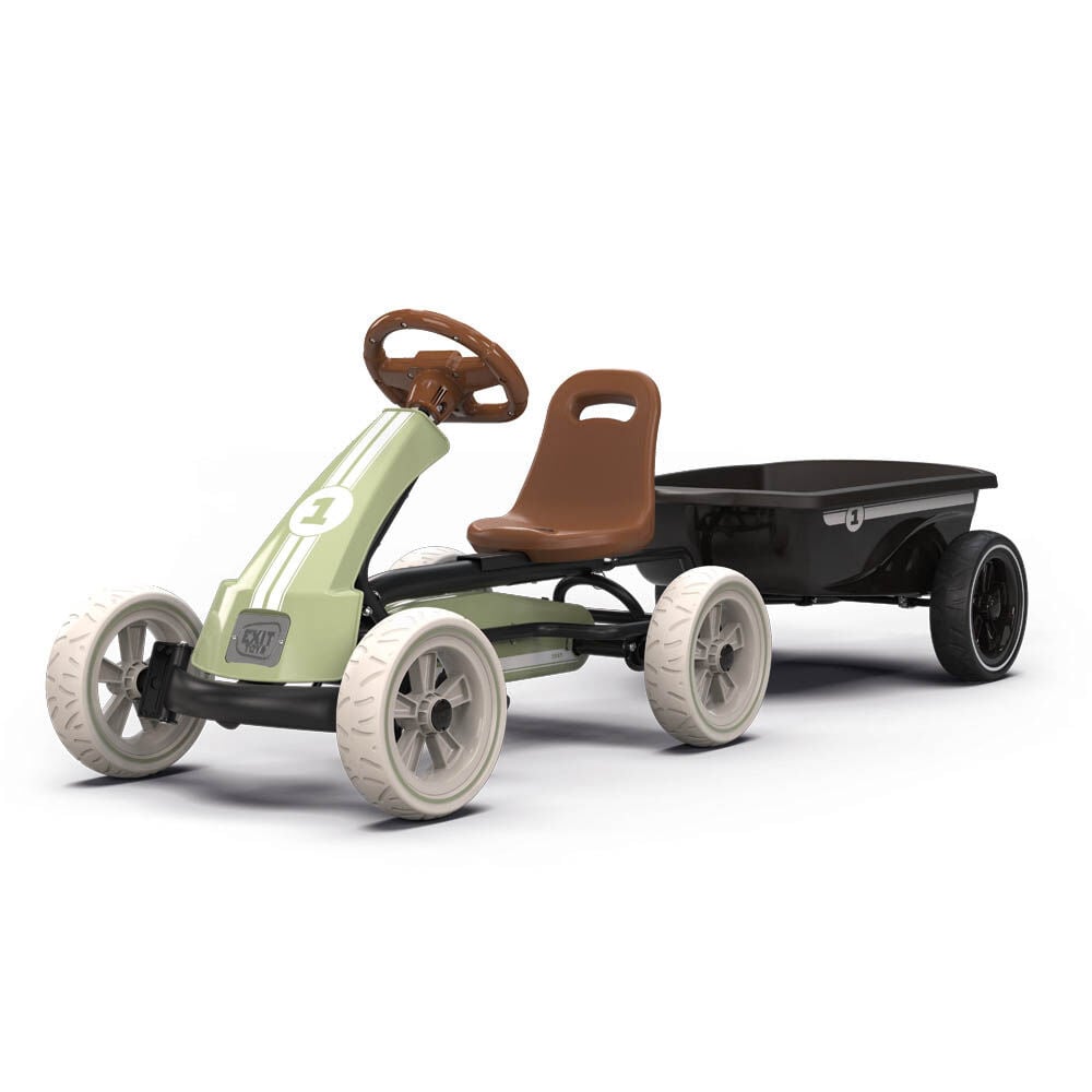 Exit Foxy - Skelter met Aanhangwagen - Groen Exit Foxy - Skelter met Aanhangwagen - Groen
