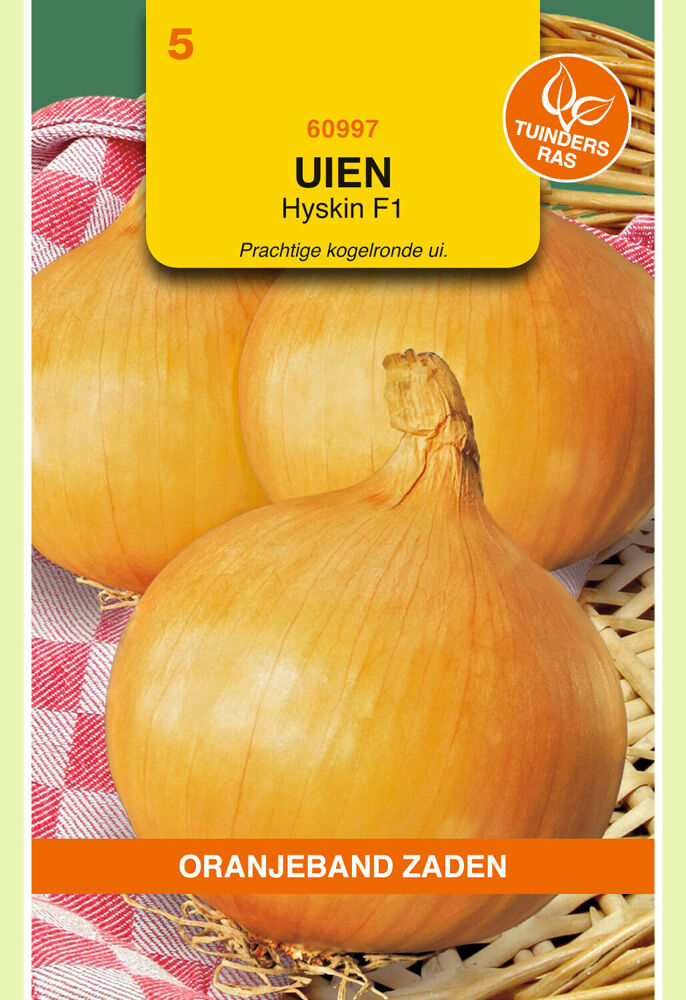 Oranjeband zaden Uien Hyskin F1 - Groentezaden