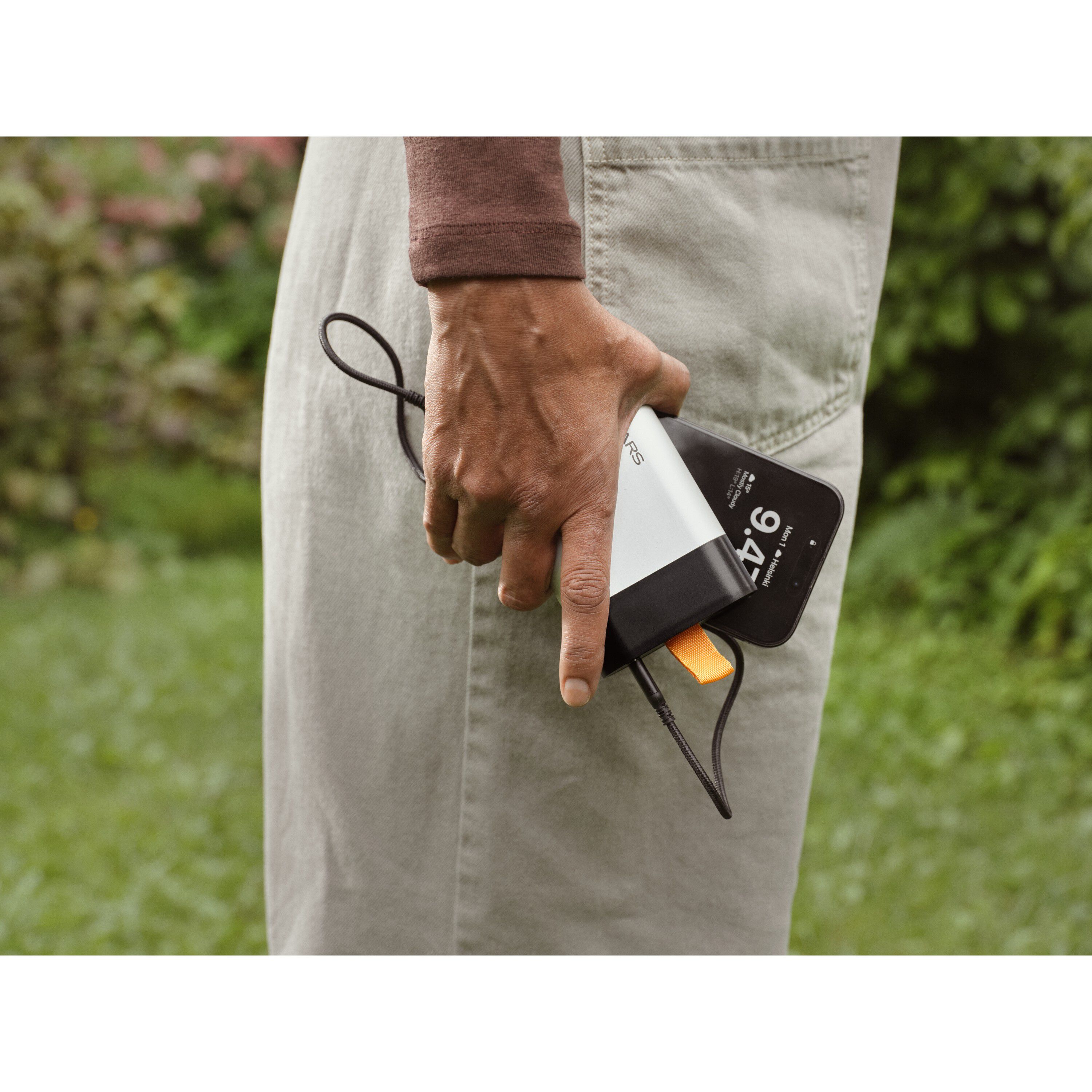 Fiskars 12V 4AH Dubbel - Snoeischaar Batterij