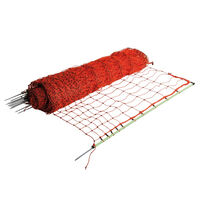 Gallagher Kippennet Enkele Pen - Afrasteringsnetten - 112 cm - Oranje - 133.5 cm