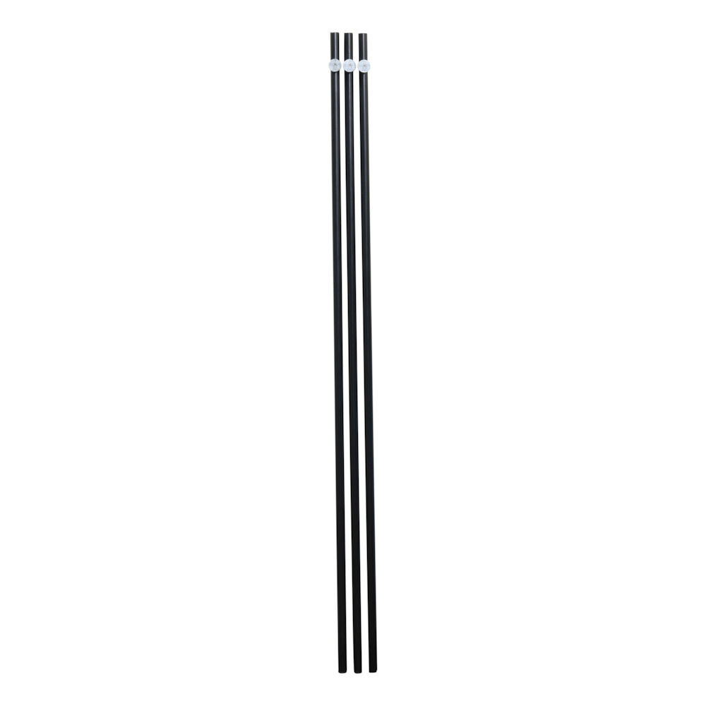 The Windmill Cast Iron - Verlengpoten driepoot - Zwart